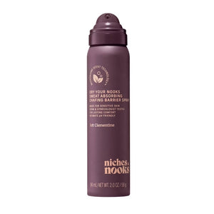 Dry Your Nooks Sweat Absorbing Chafing Barrier Spray - Soft Clementine