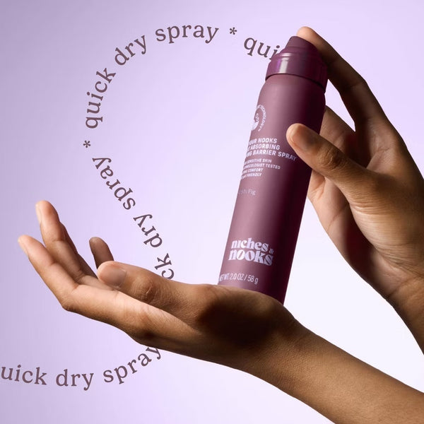 Dry Your Nooks Sweat Absorbing Chafing Barrier Spray - Fresh Fig