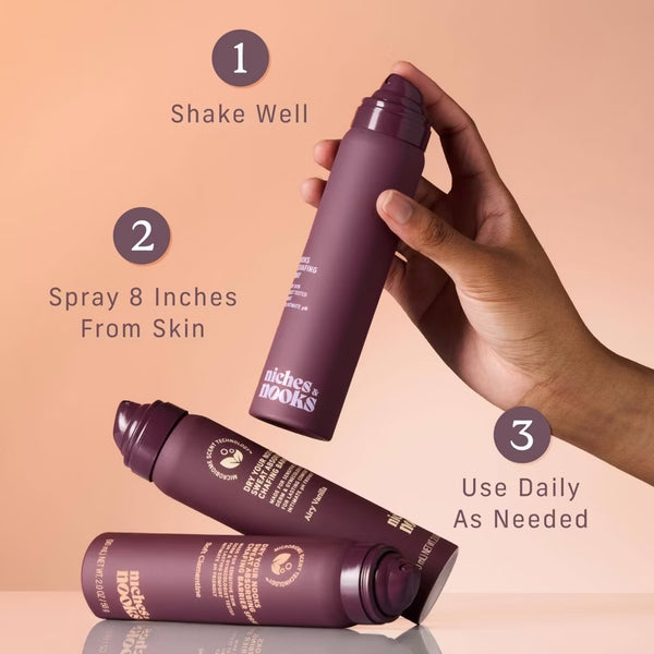 Dry Your Nooks Sweat Absorbing Chafing Barrier Spray - Fresh Fig