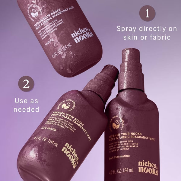 Freshen Your Nooks Body & Fabric Fragrance Mist - Soft Clementine