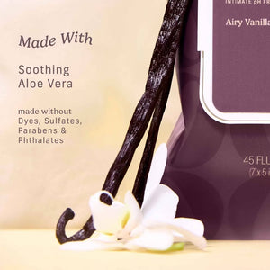 Wipe Your Nooks Refreshing Towelettes - Airy Vanilla