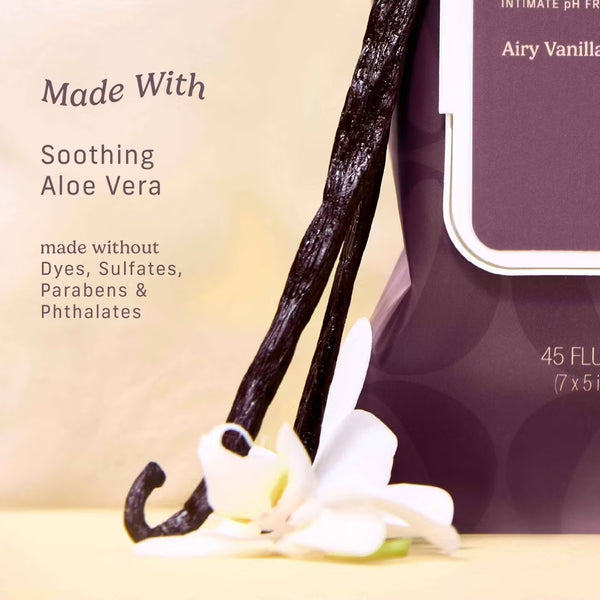 Wipe Your Nooks Refreshing Towelettes - Airy Vanilla