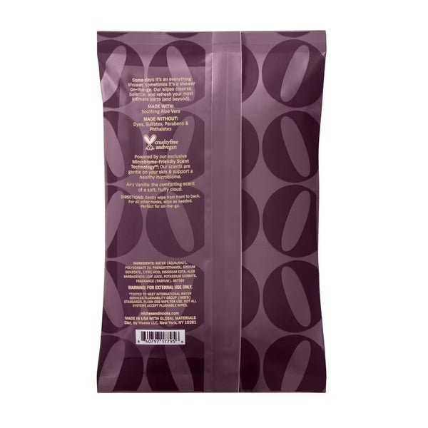 Wipe Your Nooks Refreshing Towelettes - Airy Vanilla