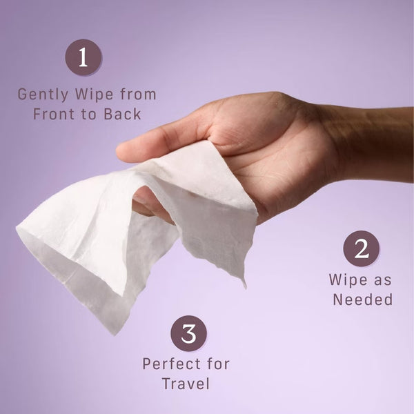 Wipe Your Nooks Refreshing Towelettes - Soft Clementine