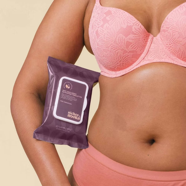 Wipe Your Nooks Refreshing Towelettes - Soft Clementine