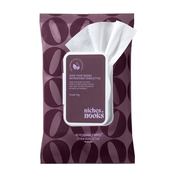 Wipe Your Nooks Refreshing Towelettes - Fresh Fig