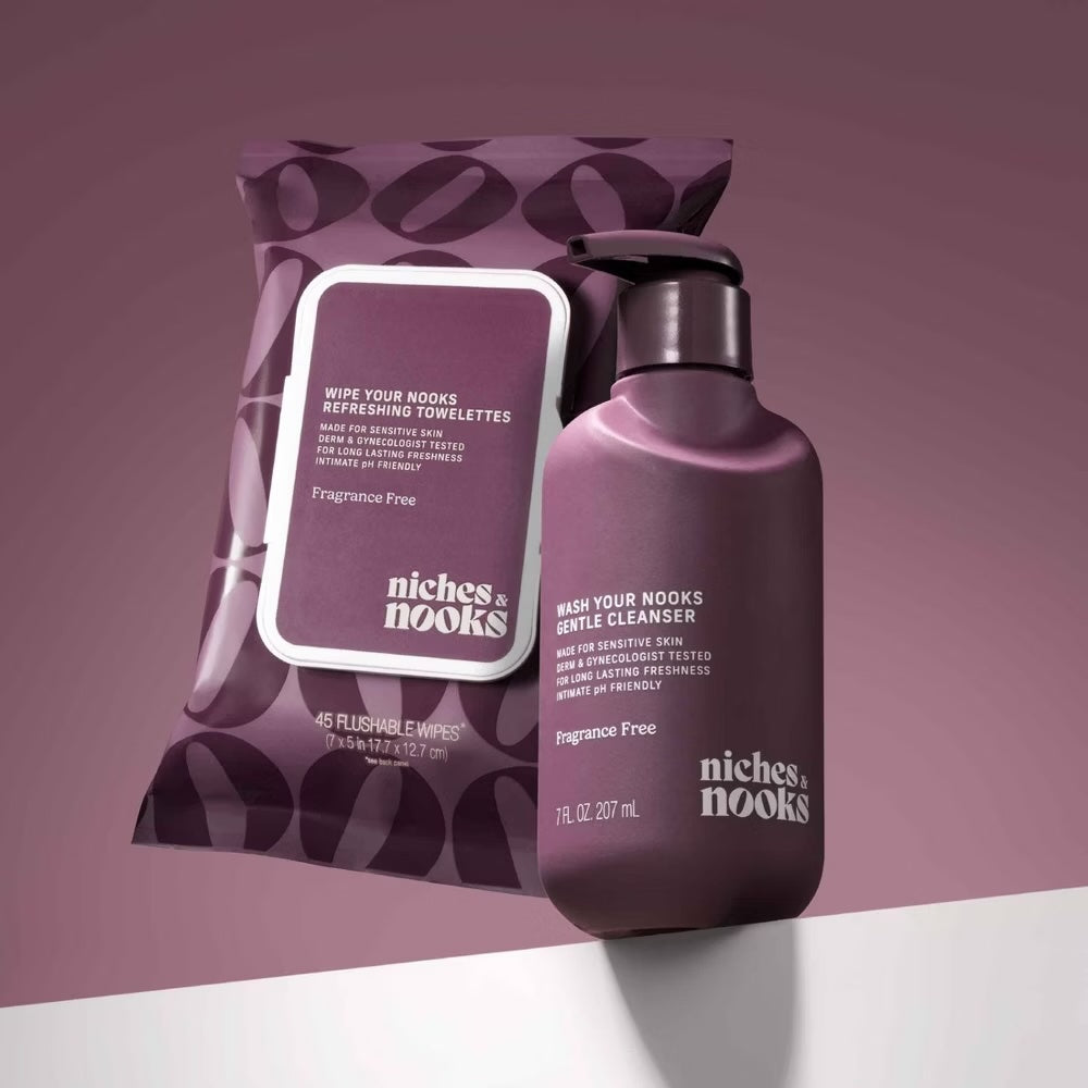 Wipe Your Nooks Refreshing Towelettes - Fragrance Free